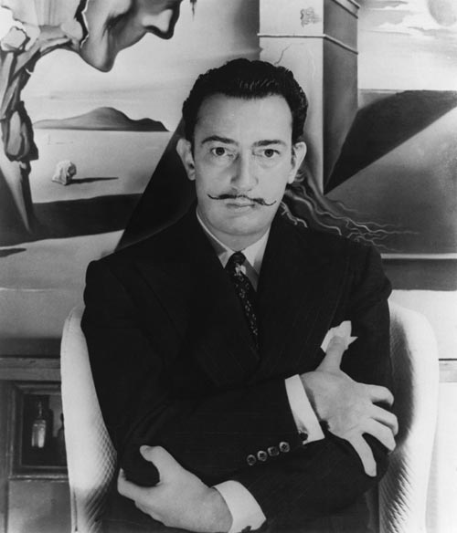 Salvador Dalí. Salvador Dali on the set of the film ‘Spellbound’ ã Source: BFI Image Rights of Salvador Dalí reserved. Fundació Gala-Salvador Dali, Figueres, 2007
