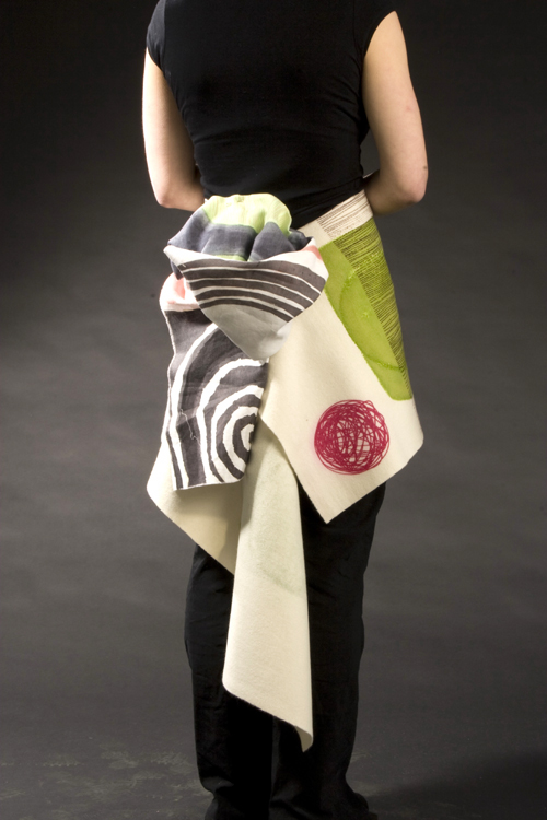 Frances Stevenson, Decorative Pattern, 2009. Printed Textiles. Copyright © the artist.