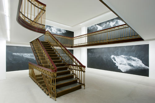Tacita Dean. Fatigues, 2012. Chalk on blackboard, 6 panels. Courtesy the artist; Frith Street Gallery, London; Marian Goodman Gallery, New York, Paris. Commissioned and co-produced by dOCUMENTA (13); the artist; Marian Goodman Gallery, New York, Paris; Frith Street Gallery, London, Spohrstr. 7 (Ex-Finance Building), Photograph: Nils Klinger.