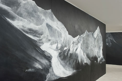 Tacita Dean. Fatigues, 2012. Chalk on blackboard, 6 panels. Courtesy the artist; Frith Street Gallery, London; Marian Goodman Gallery, New York, Paris. Commissioned and co-produced by dOCUMENTA (13); the artist; Marian Goodman Gallery, New York, Paris; Frith Street Gallery, London, Spohrstr. 7 (Ex-Finance Building), Photograph: Nils Klinger.