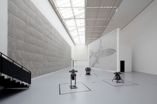 Thomas Bayrle. Various Artworks. Photograph: Anders Sune Berg.