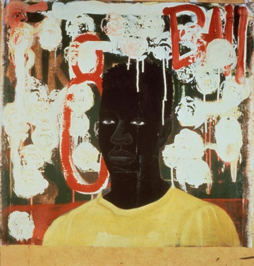 Kerry James Marshall, The Lost Boys: AKA 8 Ball, 1993. © Kerry James Marshall.