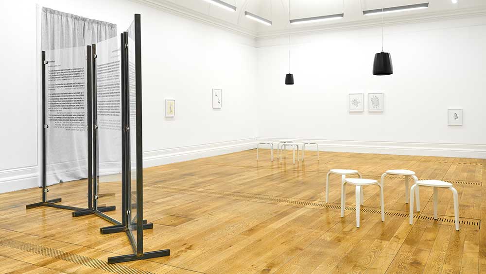 Paul Eastwood: Unreadings, installation view, Mostyn, Llandudno, 14 March – 20 June 2026. Photo: © Rob Battersby.