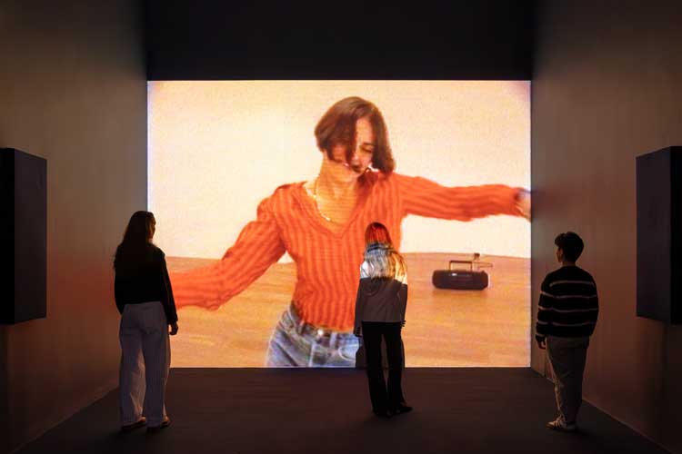 Tracey Emin, Why I Never Became a Dancer, 1995, installation view, Tracey Emin: A Second Life, Tate Modern. © Tracey Emin. All right reserved, DACS 2026. Photo © Tate (Yili Liu).