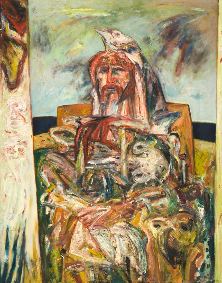 John Bellany, Sad Self-Portrait, 1976, at City Art Centre, Edinburgh until 28 September 2025. © The Estate of John Bellany.