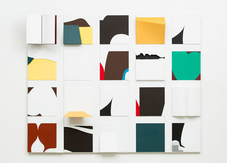 Ernest Edmonds, Nineteen, 1968/69. Constructed wood relief, 183 x 145 x 18 cm. Private collection. Photo: Thales Leite.