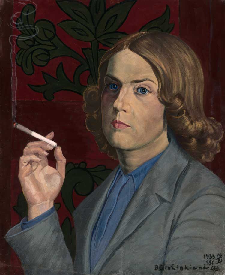 Barbora Didžiokienė. Self-portrait, 1933–1967. Photo: Antanas Lukšėnas.