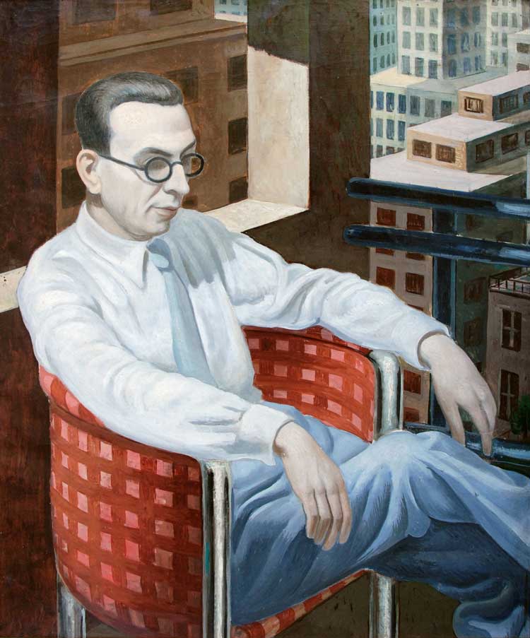Kiril Tsonev. Portrait of Svetoslav Minkov, 1939. Sofia City Art Gallery, Photo: Svetla Georgieva.