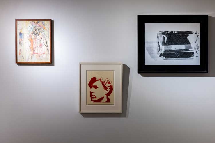 Installation view, Expansive Change: Distortion as Dialogue in Modern & Contemporary Art, Leila Heller Gallery, New York, 2024. Photo: David Kaminsky.