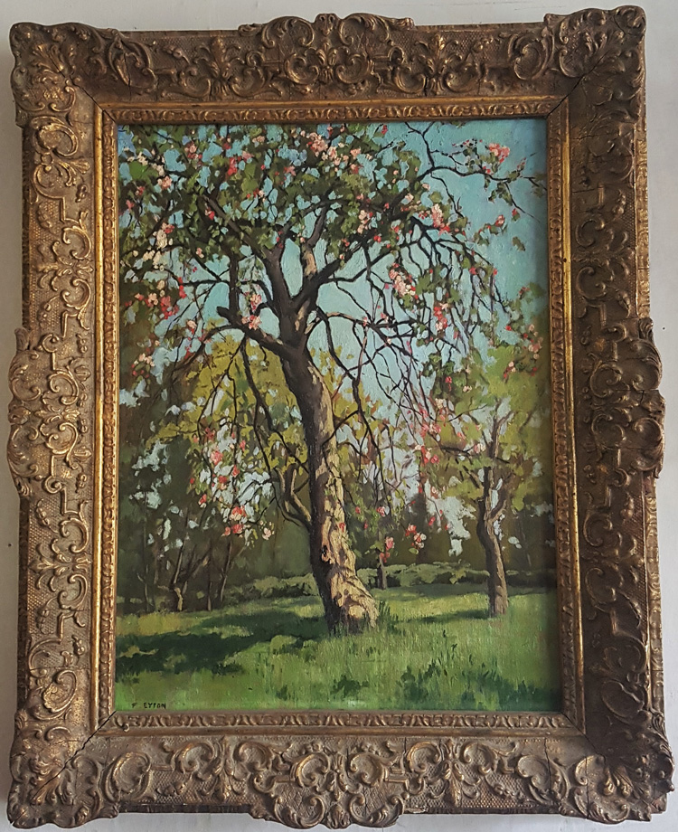 Phyllis Eyton's Royal Academy of Arts Summer Exhibition painting. Photo: Juliet Rix.