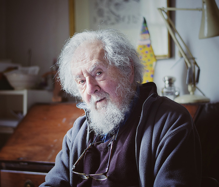 Anthony Eyton by Sarah Eyton, 2019. © Sarah Eyton.
