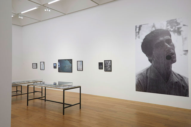 Ania Dabrowska, A Lebanese Archive (with the collection of Diab Alkarssifi c1890-1992), 2013-ongoing. Courtesy of the artist. Installation view, From Ear to Ear to Eye, Nottingham Contemporary, Dec 2017- Mar 2018. Photograph: Stuart Whipps.