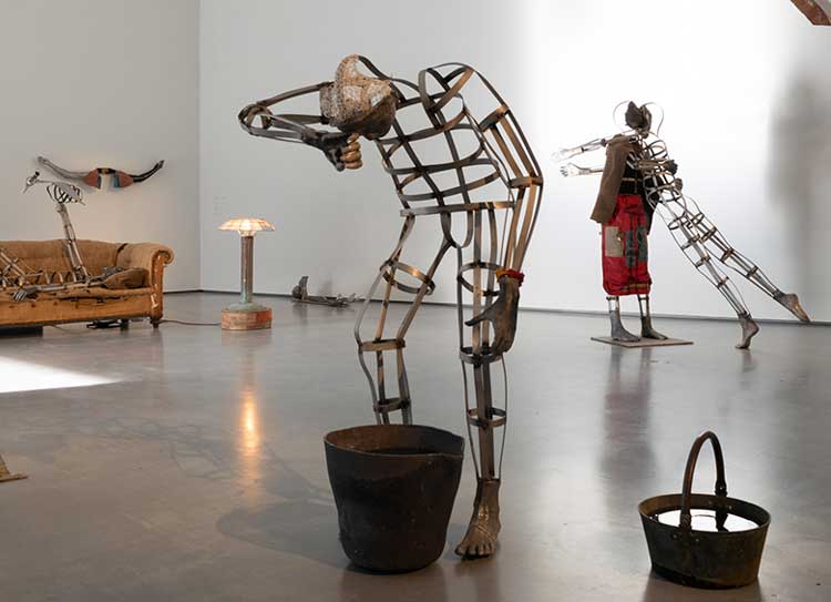 Kira Freije: Unspeak the Chorus, installation view, The Hepworth Wakefield, November 2025 – May 2026. Photo: Lewis Ronald.