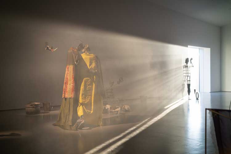 Kira Freije: Unspeak the Chorus, installation view, The Hepworth Wakefield, November 2025 – May 2026. Photo: Lewis Ronald.