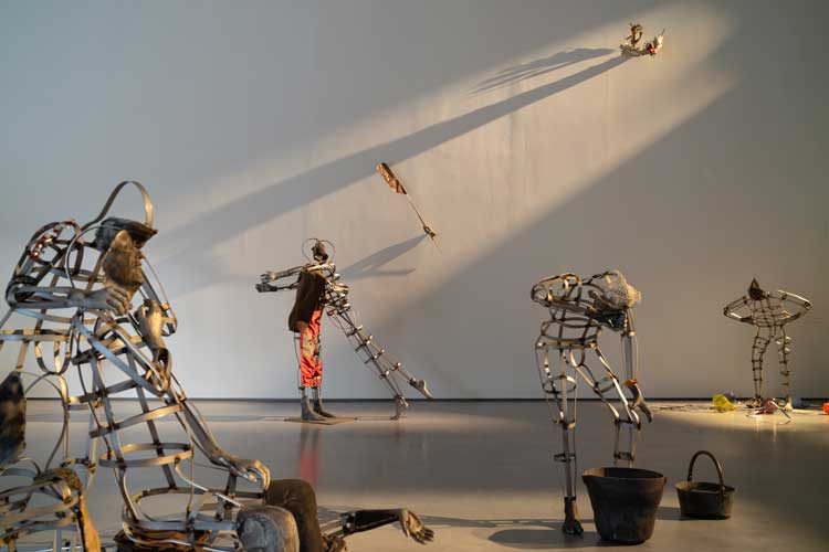 Kira Freije: Unspeak the Chorus, installation view, The Hepworth Wakefield, November 2025 – May 2026. Photo: Lewis Ronald.
