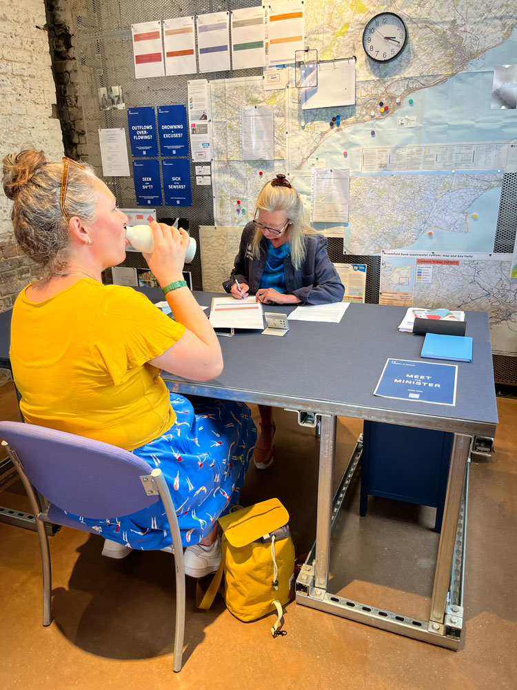 Cooking Sections, Ministry of Sewers. Folkestone Triennial, 2025. Photo: Veronica Simpson.