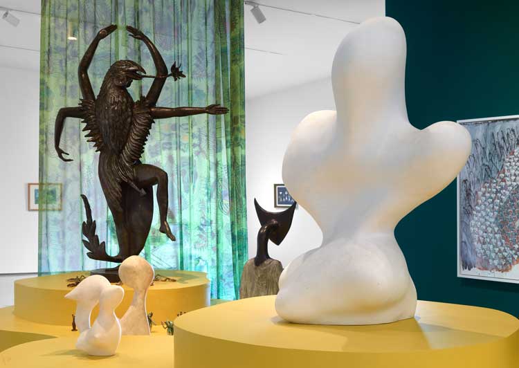 Installation view, Hepworth Wakefield, November 2024. Photo: Michael Pollard, courtesy The Hepworth Wakefield.