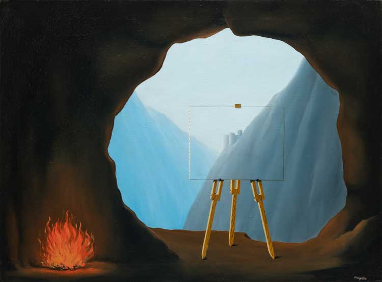 René Magritte. La Condition Humaine, 1935. © ADAGP, Paris and DACS, London. Norwich Castle Museum and Art Gallery (Norfolk Museum Service).