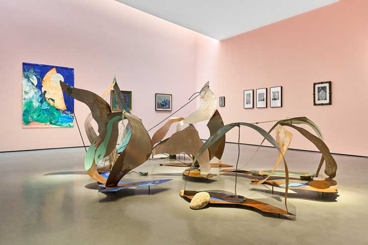 Ro Robertson, Interlude II, 2024.  Installation view, Hepworth Wakefield, November 2024. Photo: Rob Battersby
