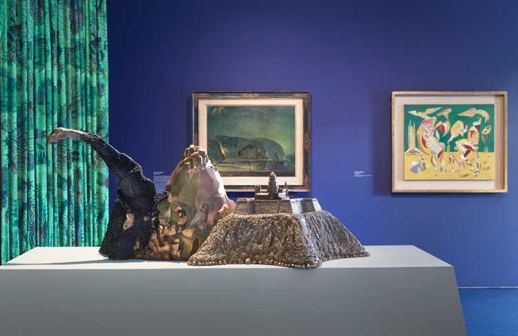 Wael Shawky, The Gulf Project Camp: Sculpture # 1, 2019. Installation view, Hepworth Wakefield, November 2024. Photo: Michael Pollard, courtesy The Hepworth Wakefield.