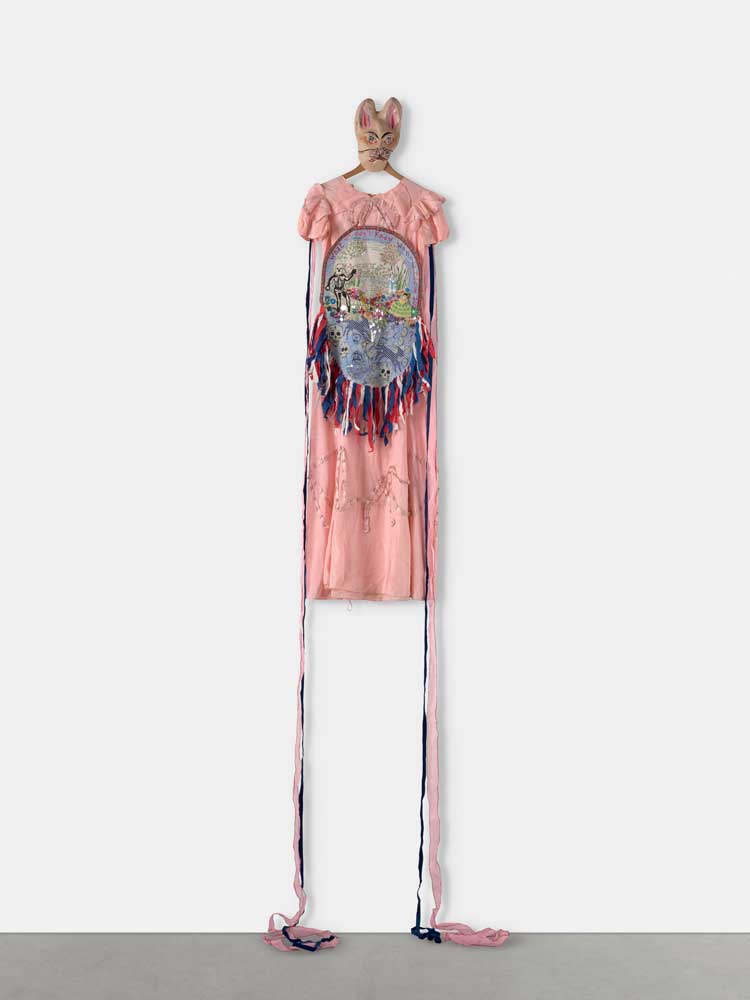 Delaine Le Bas, What We Don't know Won't Hurt Us? (Self Portrait), 2006 18. Mixed media sculpture, 293 x 54 cm. © British Council Collection. Photo: Alexander Christie, Courtesy of the artist.