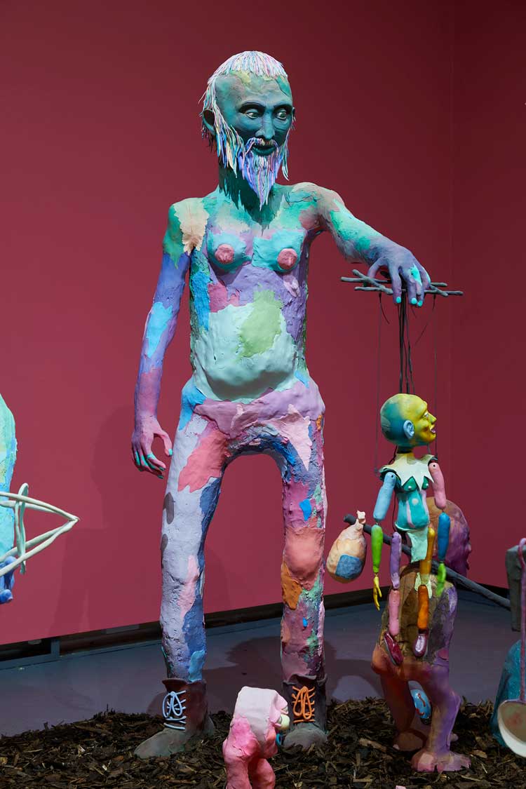Luke Routledge, Strangelets, 2024. Mixed media. Variable dimensions. Courtesy of the artist.