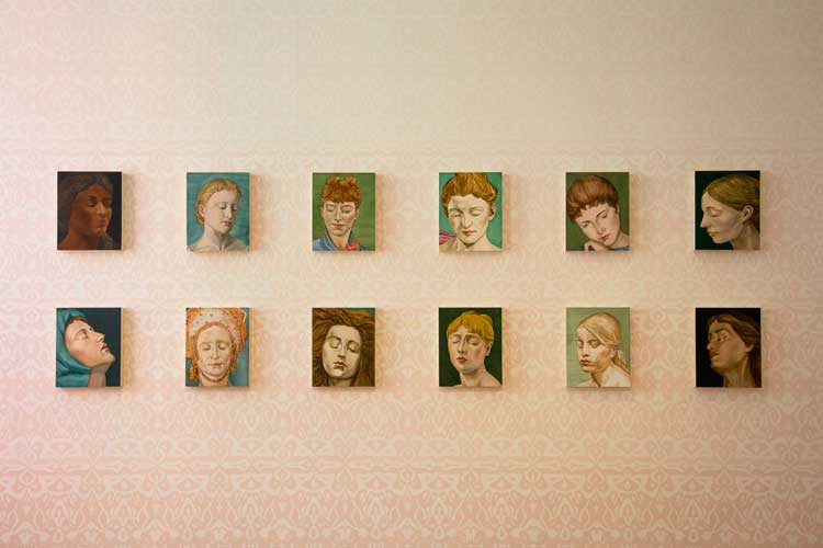 Rebecca Fortnum: Les Praticiennes, installation view at the Henry Moore Institute, 2023. Courtesy the artist and the Henry Moore Institute.