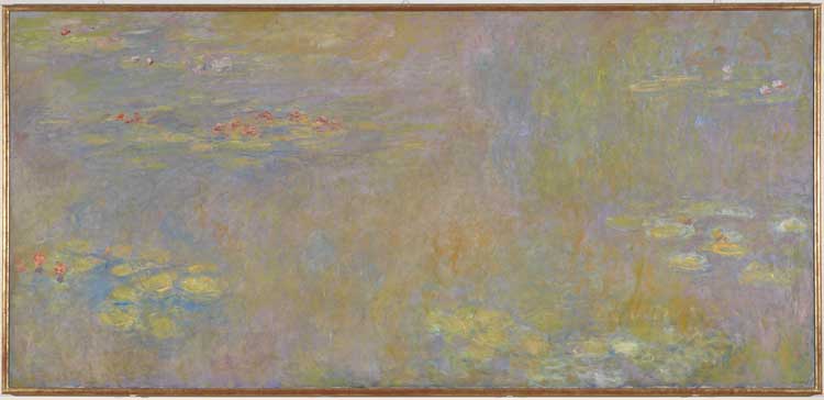 Claude Monet, Water-Lilies, after 1916. © The National Gallery, London.