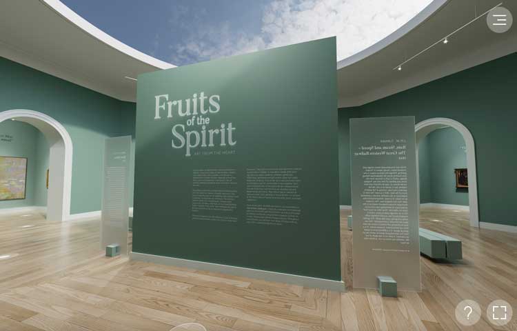 Fruits of the Spirit: Art from the Heart, virtual exhibition, The National Gallery, London. Screenshot, 16-01-2023.