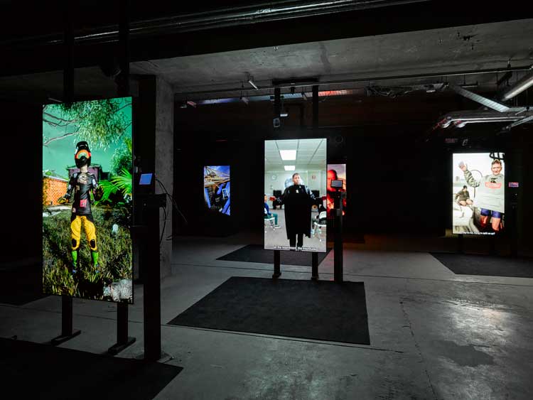 Actual Objects. Vicky, 2020. Installation view, Future Shock, 2022. Photo: © Jack Hems.