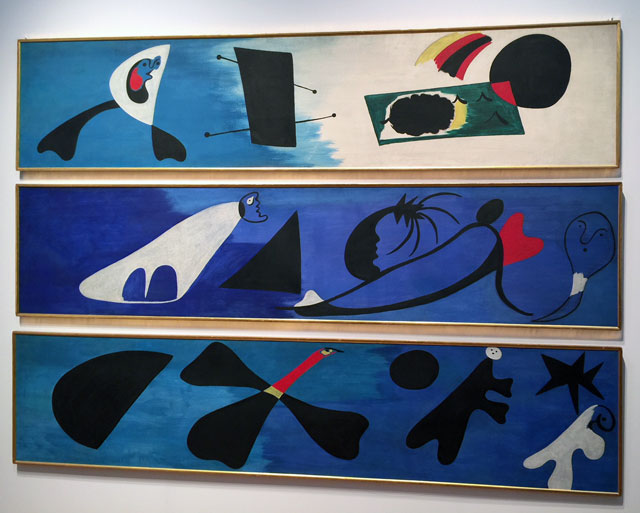 Joan Miro. Mural I, Mural II, Mural III, 1933. Photograph: Jill Spalding.