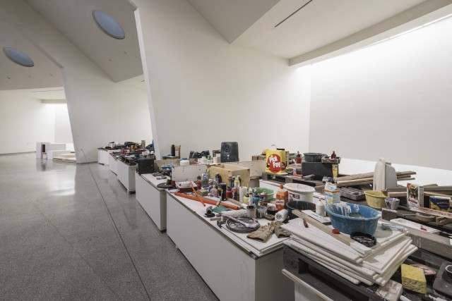 Installation view: Peter Fischli David Weiss: How to Work Better, February 5–April 27, 2016, Solomon R. Guggenheim Museum. Photograph: David Heald © Solomon R. Guggenheim Foundation.