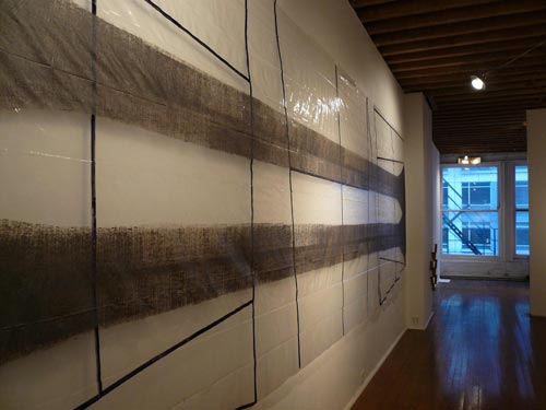 Kenneth Watson. Potan Template wall installation. The Chicago Project, Edinburgh College of Art and Metasenta Projects, RMIT University. John David Mooney Foundation, 2007