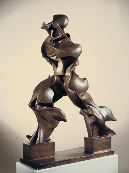 Umberto Boccioni.
Unique Forms of Continuity in Space 1913, cast 1972. Copyright © Tate. Photo: Tate Photography.