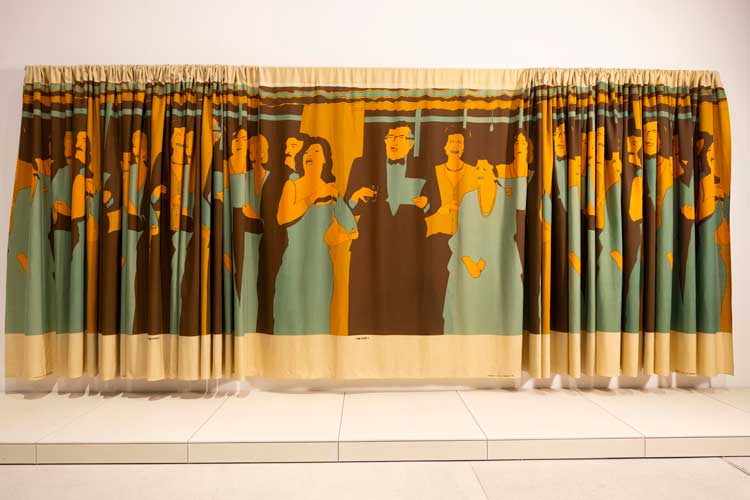 Beatriz González, Decoración de interiores (Interior Decoration), 1981, installation view, Barbican, London, 25 Feb – 10 May 2026. Photo: Barbican Art Gallery, David Parry © Beatriz González.