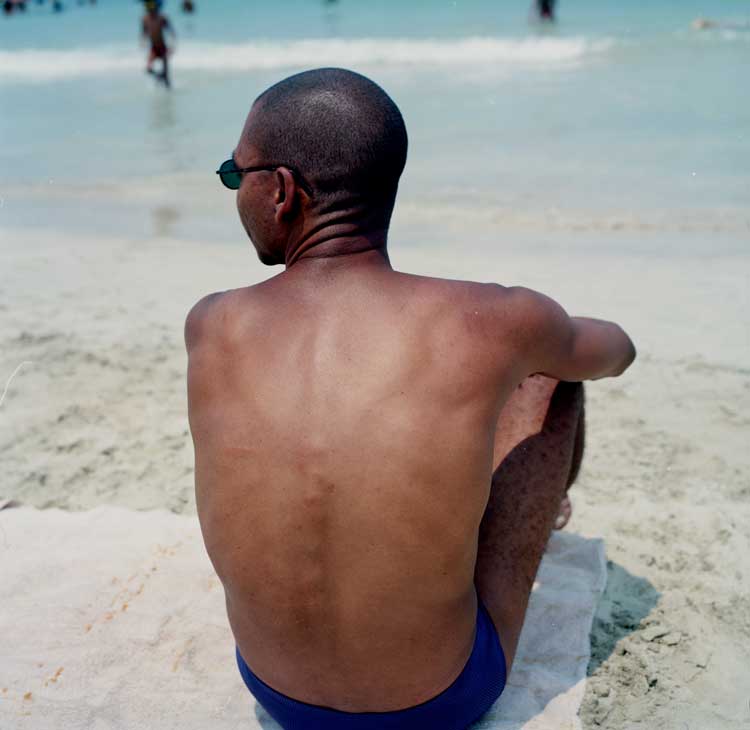 Joy Gregory, Manuel Pina (Portraits - from Memory and Skin), 1998. C-type print. © Joy Gregory.