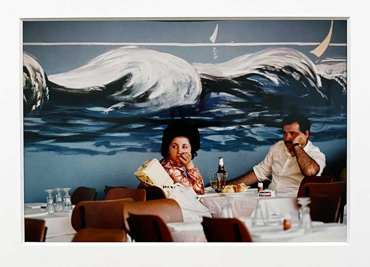 Luigi Ghirri, Bologna, 1973. Installation view, Luigi Ghirri. Viaggi: Photographs 1970-1991, MASI (Museo d’arte della Svizzera Italiana), Lugano, Switzerland. Photo: Veronica Simpson.