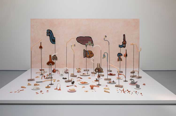 Claudia Martínez Garay: Every seed is awakened, installation view, Dundee Contemporary Arts. 24 August – 17 November 2024. Photo: Ruth Clark.