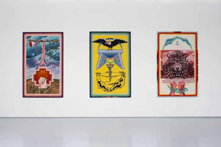 Claudia Martínez Garay: Every seed is awakened, installation view, Dundee Contemporary Arts. 24 August – 17 November 2024. Photo: Ruth Clark.