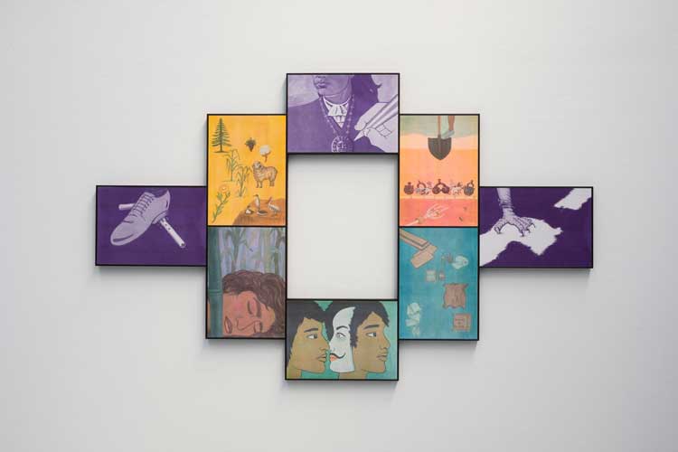 Claudia Martínez Garay: Every seed is awakened, installation view, Dundee Contemporary Arts. 24 August – 17 November 2024. Photo: Ruth Clark.