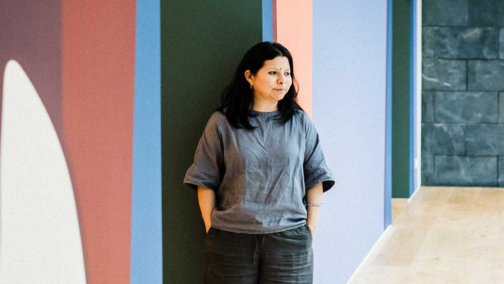 Portrait of Claudia Martínez Garay, 2023. Photo: Lais Pereira.