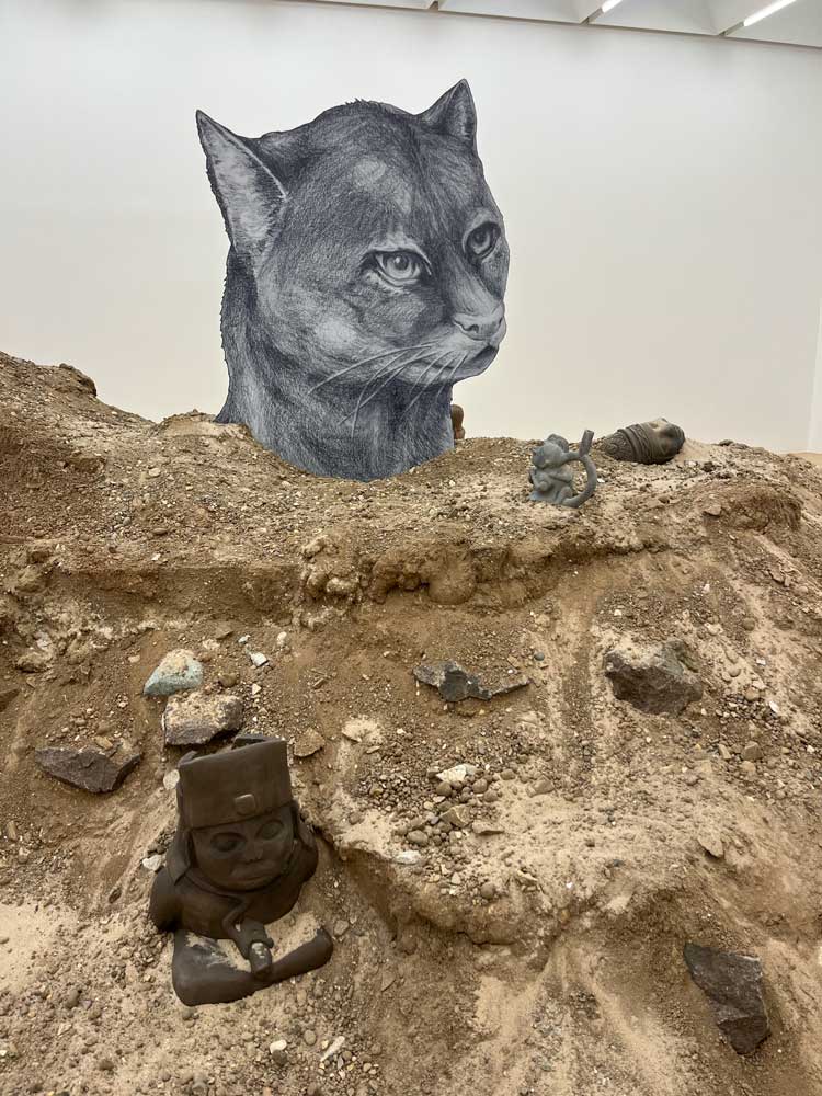 Claudia Martínez Garay, Wakchakuna / We Who Share Everything and Nothing, installation view, Nottingham Contemporary, 25 May – 8 September 2024. Photo: Veronica Simpson.