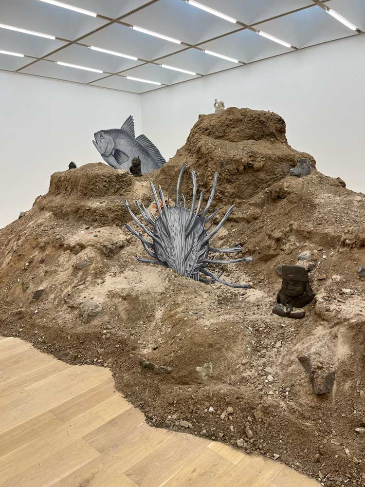 Claudia Martínez Garay, Wakchakuna / We Who Share Everything and Nothing, installation view, Nottingham Contemporary, 25 May – 8 September 2024. Photo: Veronica Simpson.