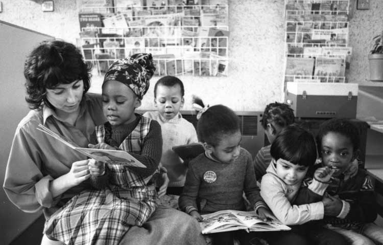Sandra George. Heathfield Day Centre, Birmingham, 1981. Image courtesy of Craigmillar Now.