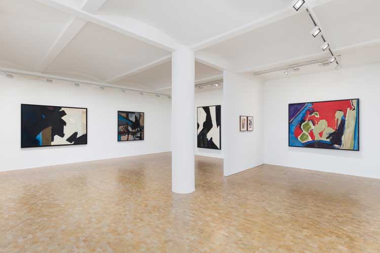 Judith Godwin, Expressions of Life, 2024, installation view, Pippy Houldsworth Gallery, London. Courtesy Pippy Houldsworth Gallery, London. Photo; Mark Blower.