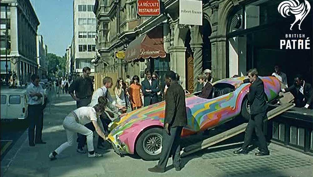 Art On Wheels, 1966. Video, 01:26 mins. Courtesy of British Pathé Archive.
