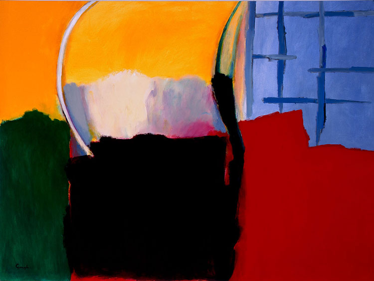 Craig Gough. Primary Garden, 2006. Arylic on canvas, 183 x 244 cm. © the artist.