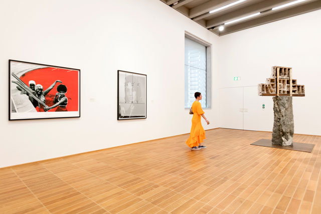 Theaster Gates. Black Madonna, installation view. Courtesy Kunstmuseum Basel.