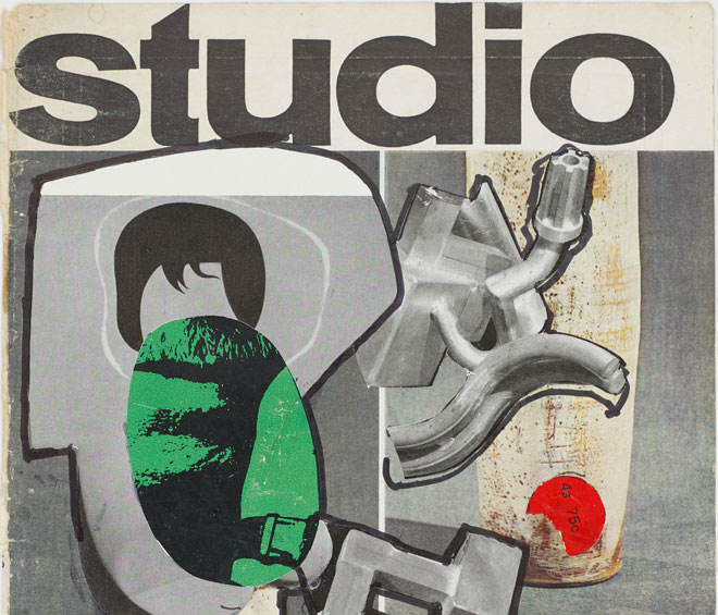 Neil Gall. The Studio, Spoleto, 2017. Collage. © the artist.