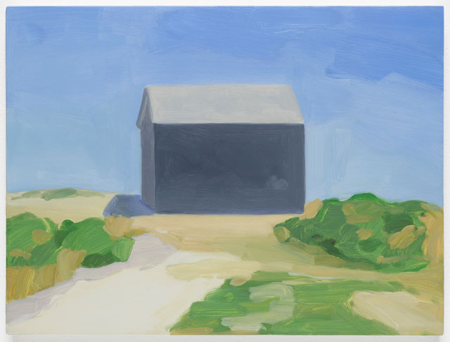 Maureen Gallace. Early September, 2016. Oil on panel, 22.9 x 30.5 cm. © Maureen Gallace, courtesy Maureen Paley, London.